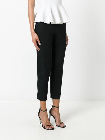 Shop Tom Ford Cropped Trousers - Black