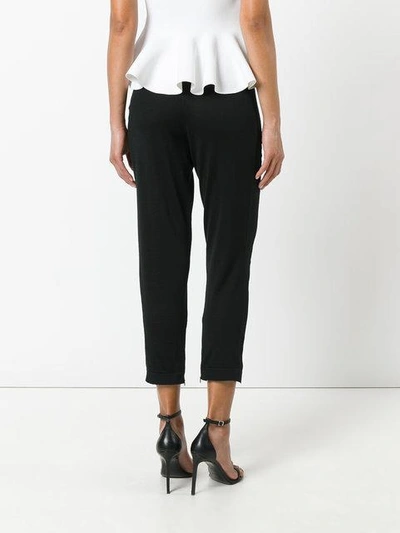 Shop Tom Ford Cropped Trousers - Black