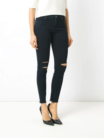 Shop J Brand Distressed Jeans In Black