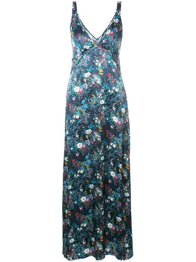 floral slip dress