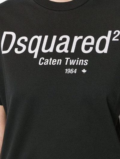 Shop Dsquared2 Logo T-shirt - Black