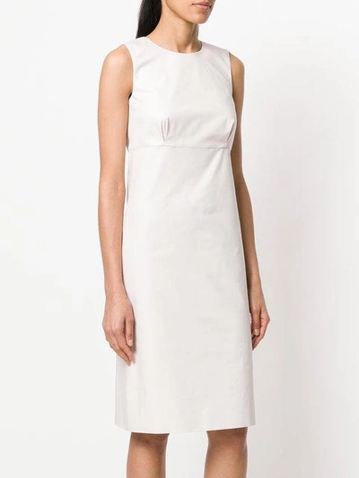 Shop Jil Sander Navy Smart Dress - Neutrals