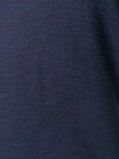 Shop Moncler Classic Scoop Neck T-shirt - Blue