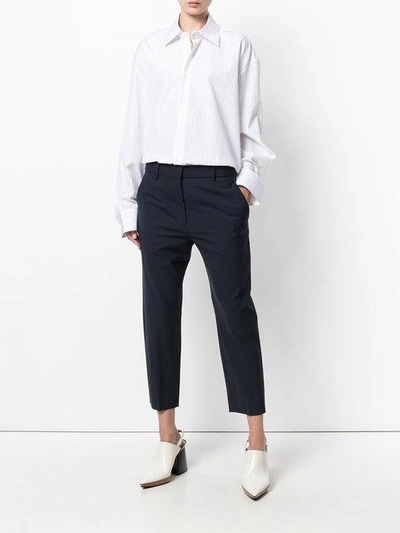 Shop Jil Sander Clara Shirt In White