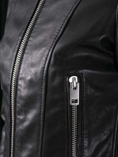 Shop Diesel L-speza Fitted Jacket In Black