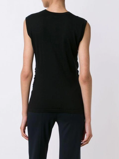 Shop Derek Lam Sasha Sleeveless Top In Black