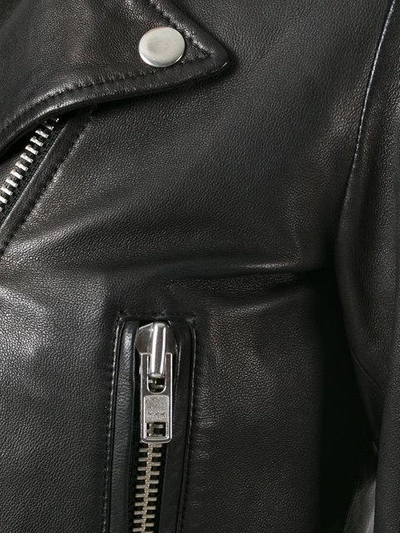 Shop Sword 6.6.44 Impact Biker Jacket In Black