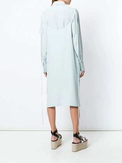 Shop Marni Layered Shirt Dress