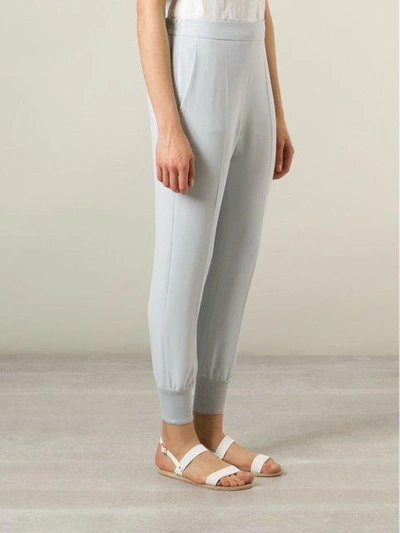 Shop Stella Mccartney 'julia' Trousers In Grey