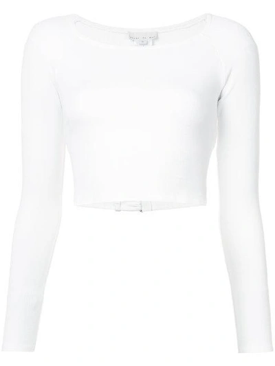 FLEUR DU MAL CROPPED FITTED SWEATER TP0120140012768086