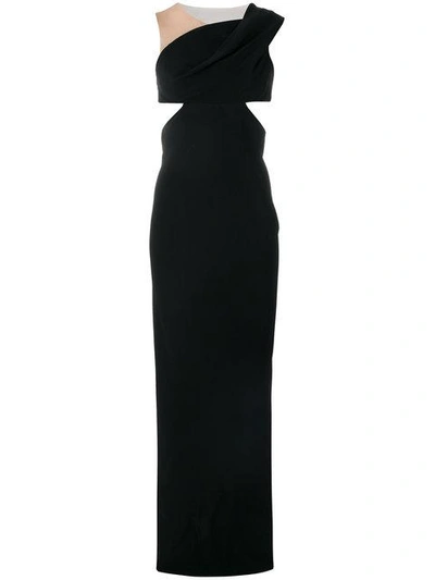 Shop Rick Owens Maria Carla Gown - Black