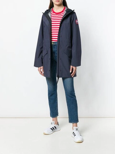 Shop Canada Goose Trinity Jacket In Blue