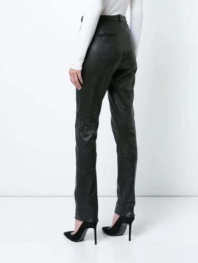 Shop Kimora Lee Simmons Zip Front Leggings In Black