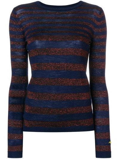 Shop Bella Freud Striped Sweater