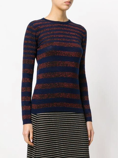Shop Bella Freud Striped Sweater
