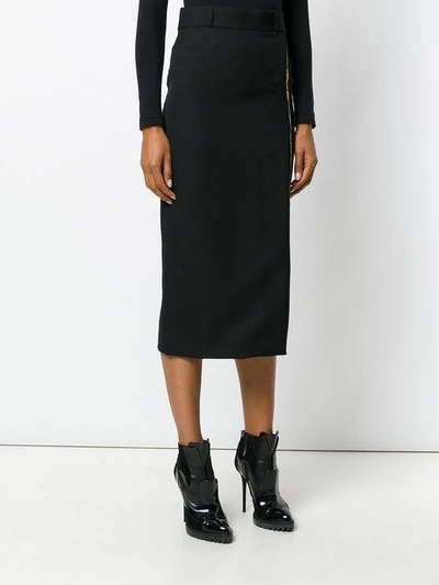 Shop Haider Ackermann Asymmetrical Mid-length Skirt