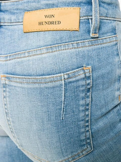 Shop Won Hundred Skinny Jeans In Blue