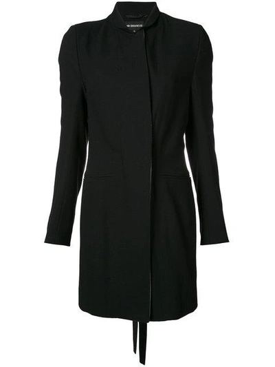 Shop Ann Demeulemeester Lightweight Coat - Black