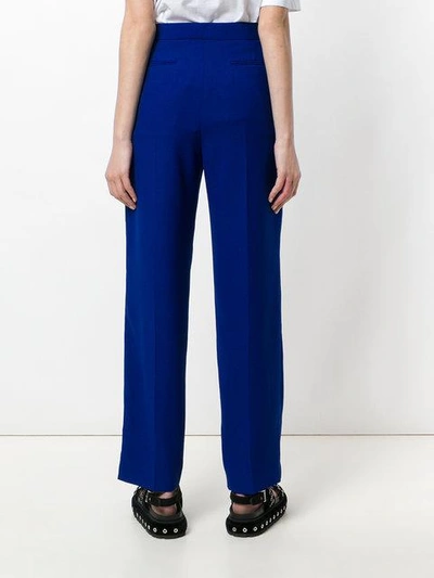 Shop Faith Connexion X Kappa Tailored Trousers - Blue