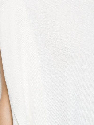 Shop Gloria Coelho Midi Dress In White