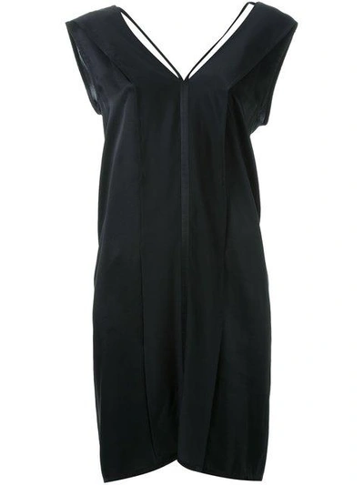 Shop Ann Demeulemeester Open Back Dress In Black