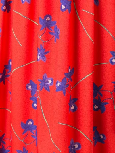 Shop Borgo De Nor Floral Maxi Dress - Rot In Red