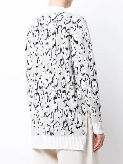 Shop Proenza Schouler Graphic Jacquard Sweater In Neutrals