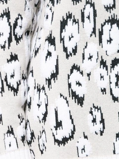 Shop Proenza Schouler Graphic Jacquard Sweater In Neutrals