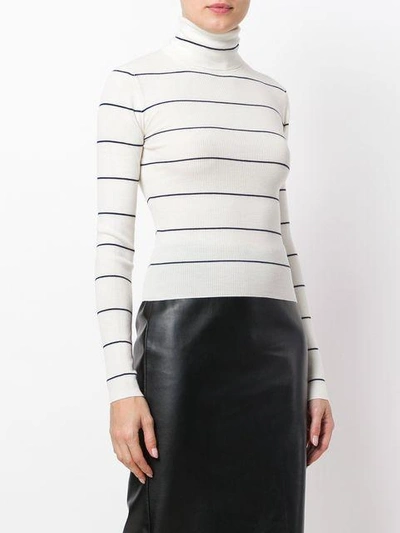 Shop Theory Striped Cropped Sweater