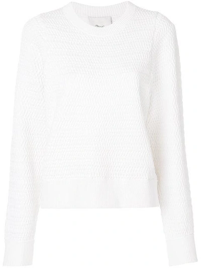 Shop 3.1 Phillip Lim / フィリップ リム Faux-plaited Pullover In White