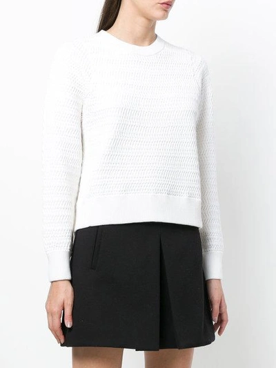 Shop 3.1 Phillip Lim / フィリップ リム Faux-plaited Pullover In White