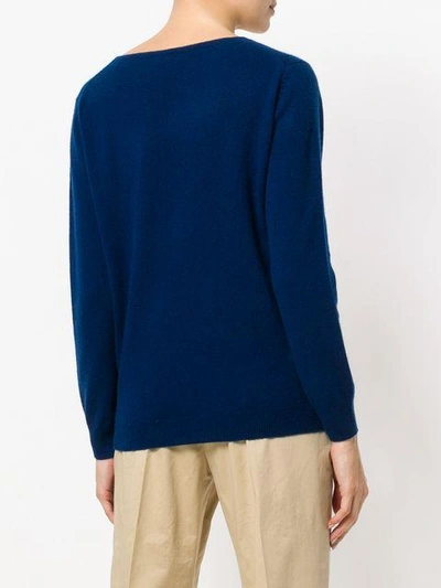 Shop Closed Crew Neck Knitted Top