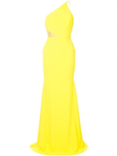 Shop Alex Perry Serena Dress - Yellow