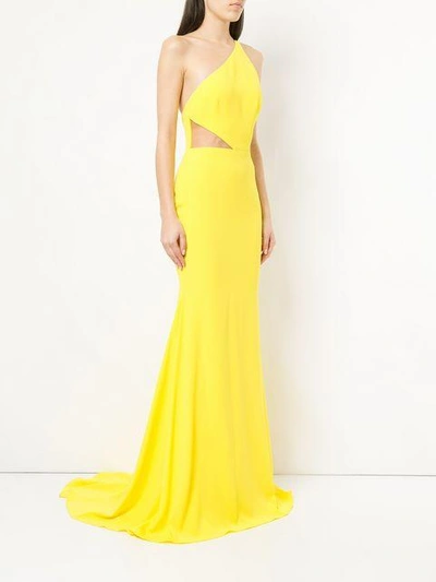 Shop Alex Perry Serena Dress - Yellow