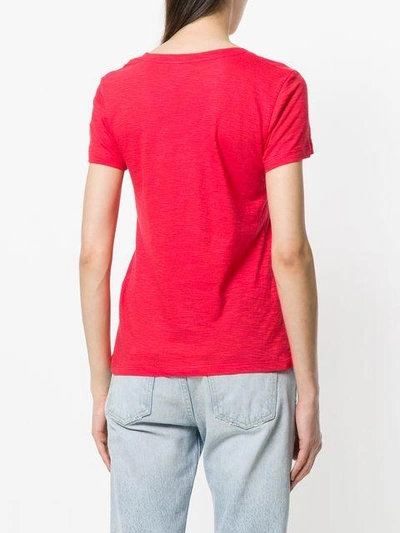 Shop Moncler Classic T In Red