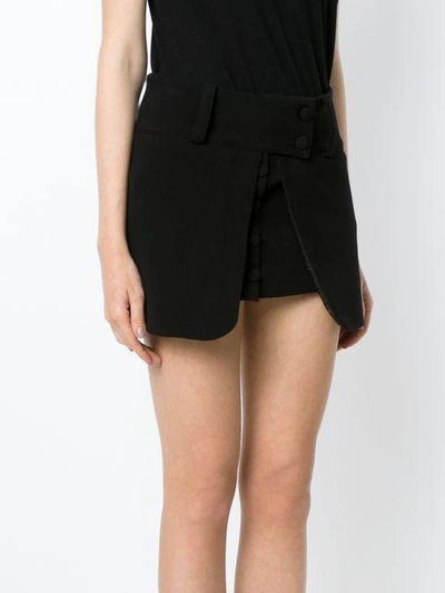 Shop Andrea Bogosian Buttoned Skirt