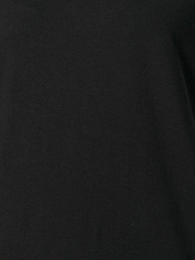 Shop Alexander Wang T V-neck T-shirt In Black
