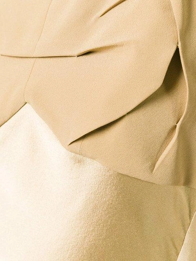 Shop Maison Margiela Asymmetric Top In Neutrals