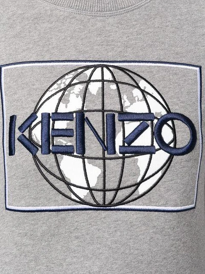 Shop Kenzo Graphic Crew Neck Jumper