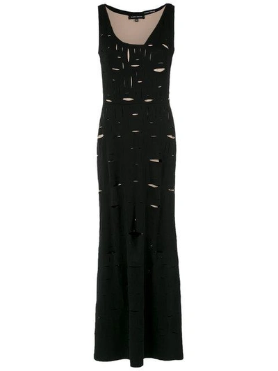 Shop Gloria Coelho Cut Out Details Gown In 1002