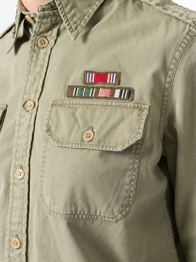 military-inspired shirt