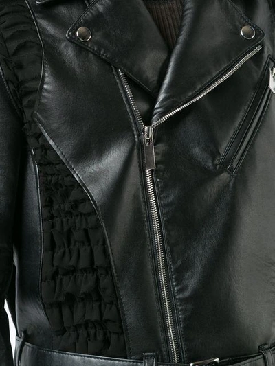 Shop Comme Des Garçons Classic Biker Jacket In Black