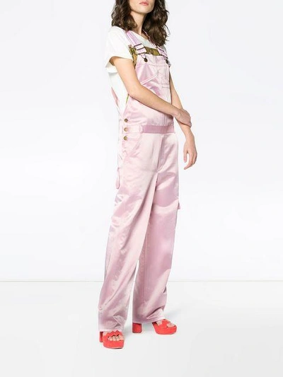 Pink Satin吊带裤
