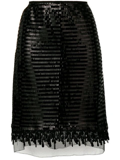 sequin skirt