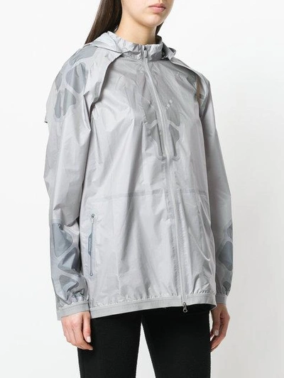 Shop Nike Gyakusou Hooded Windbreaker Jacket - Grey