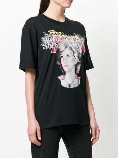 Lady Diana tribute print T-shirt