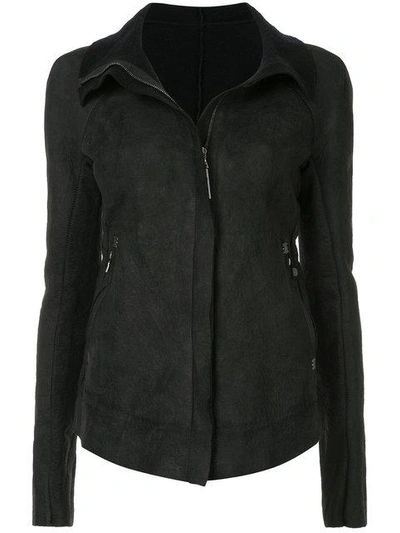 Shop Isaac Sellam Experience Zipped Leather Jacket