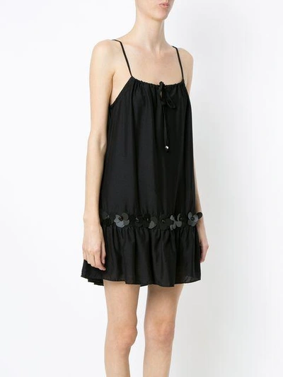 Amir Slama Embellished Straight Dress In Black