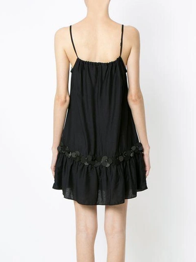 Amir Slama Embellished Straight Dress In Black