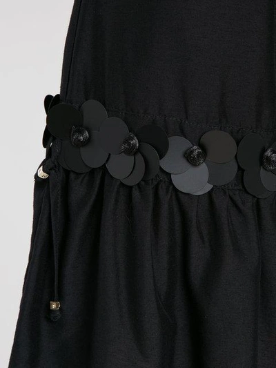 Amir Slama Embellished Straight Dress In Black